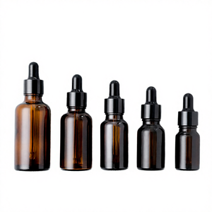 Brown Glass Essential Oil <b>Dropper</b> <b>Bottle</b> for Skin Care Cream Screen Printing 5ml-3oz Sizes Available - Product Image 4