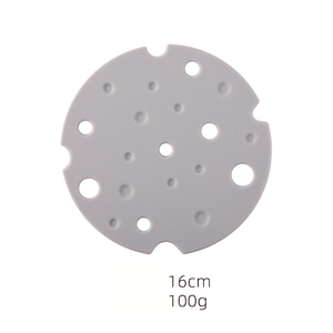 Krem Rengi Platin Silikon Yuvarlak Tencere Altlığı Yüksek Sıcaklığa Dayanıklı Yanık Önleyici Yağ Geçirmez Kaymaz Tencere Altlığı Ev Mutfak Kullanımı İçin - Product Image 6