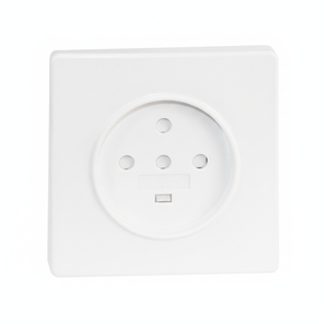 Zócalo cuadrado blanco 20A 3P + N + T 100x100mm para uso residencial y comercial - Product Image 1