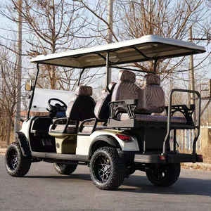 Carrito <span class=keywords><strong>de</strong></span> Golf Eléctrico <span class=keywords><strong>de</strong></span> 6 <span class=keywords><strong>Plazas</strong></span>, Tipo Limo, Batería <span class=keywords><strong>de</strong></span> Litio <span class=keywords><strong>de</strong></span> 48V, 30 km/h, Autobús Multifuncional para Aeropuertos y Hoteles - Product Image 3