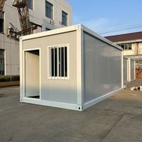 Maison mobile modulaire portable, mini-maison préfabriquée, conteneur détachable de haute qualité, dortoir, salle de bain, toilettes, chambre, hôtel