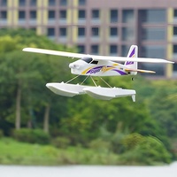 Triphibian Easy-Fly FMS Super EZ V4 1220mm RC Float Plane avec Reflex V2 Servos et flotteurs étanches PNP