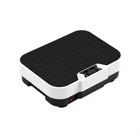 Plateforme vibrante ABS mini pour usage domestique, technologie électromagnétique, fitness, massage Crazy Fit, portable, 150W
