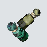 Cetakan desain baru Sprayer 30 Ml 50Ml persegi dicetak Mewah botol kaca parfum