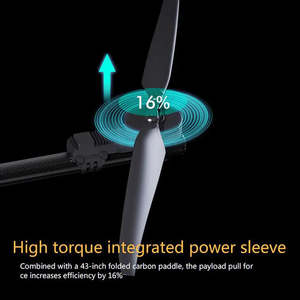 Drones agricoles adaptés aux débutants avec double caméra, lumières LED et télécommande pliable, transmission jusqu'à 10 km - Product Image 2