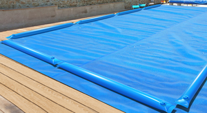 Tubos de sujeción para cubierta de piscina subterránea de PVC Blue Ocean, diseño de tubo de agua simple/doble, resistente a roturas y perforaciones, protección UV - Product Image 5