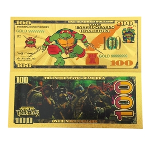 Ventes Flash 2026 : 4 Modèles de Billets de Banque TM-NT Plaqué Or 24K pour Cadeaux - Product Image 5