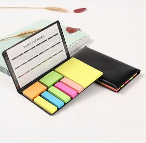 Office Supplies <b>Sticky</b> Note <b>Label</b> Stickers Set Fluorescent Colors Multipurpose Stationery for Annotation - Product Image 4