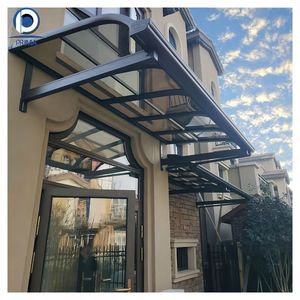 <strong>Canopy</strong> <strong>Porch</strong> Rain Protector Awning Lean Shade Frameless Glass <strong>Canopy</strong> - Product Image 6