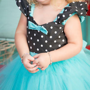 Importación de Productos de China, Se Busca Distribuidor Exclusivo, Vestido Infantil de Princesa con Estampado de Lunares - Product Image 5