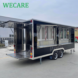 WECARE, carrito de café personalizado para perritos calientes y postres, camión grande barato para hamburguesas, comida rápida, cocina móvil, remolque de catering totalmente equipado - Product Image 1