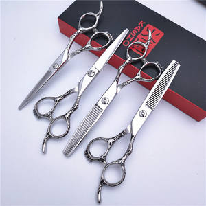 กรรไกรตัดผมอิโนะอุเอะ 440C สแตนเลสสตีล ใบมีดคม ด้ามยาว กรรไกรซอยผม กรรไกรตัดผมตรง อุปกรณ์ช่างตัดผมมืออาชีพ - Product Image 5