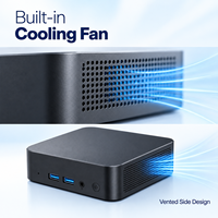 OEM Intel Core I3 6100U 8 16GB 256 512GB Dual HD-MI Gigabit LAN Win10/11 Mini PC Gaming Komputer Desktop Kecil untuk Rumah dan Kantor