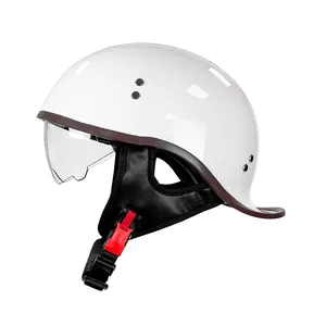오토바이 헬멧 남녀 오토바이 도트 인증 올 시즌 유니버설 빈티지 안전 라이딩 헬멧
