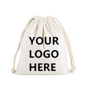 Custom Gold Fashion Satin Storage Bags Wig Underwear Bikini Packaging Luxury <b>Drawstring</b> Satin Dust <b>Pouch</b> - Product Image 2