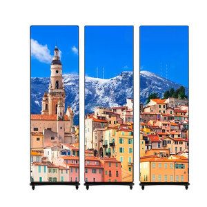 P2.5 HD Moveable LED Poster Display Screen Indoor Floor <b>Standing</b> Foldable Led Poster Screen Led Screen - Product Image 4