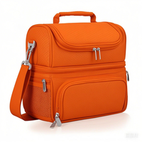 Sac à déjeuner isotherme personnalisé, imperméable, recyclable, en aluminium, 30L, durable, pour le stockage des aliments, utilisation scolaire