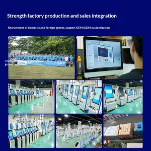 ตู้บริ<span class=keywords><strong>การ</strong></span>ตนเองสำหรับงานบริหาร พร้อมหน้าจอสัมผัสขนาด 32 นิ้ว สแกนเอกสาร A4 พิมพ์ เครื่องอ่านบาร์โค้ด แบบตั้งพื้น - Product Image 5