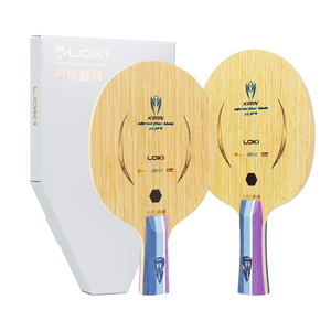 Loki Nuevo Diseño KIRIN 5Pro Inner Professional, Palas de Ping Pong con Madera de <span class=keywords><strong>Limba</strong></span> Importada para un Mejor Agarre, Hoja de Raqueta de Tenis de Mesa - Product Image 1