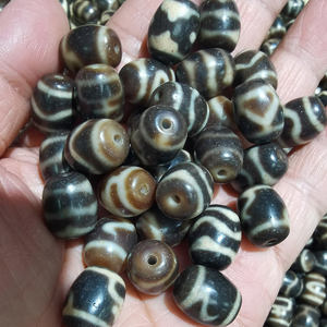 <span class=keywords><strong>Agata</strong></span> di 11*14MM fatta <span class=keywords><strong>marrone</strong></span> vecchie perle Dzi, Tianzhu - Product Image 3