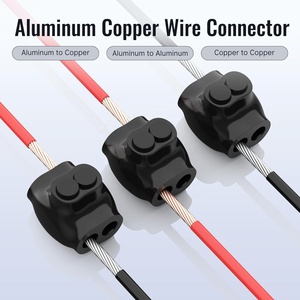 Barep kép nhập <span class=keywords><strong>2</strong></span> cổng điện màu đen điện cách điện đa nối nối cáp điện dây kết nối - Product Image 2