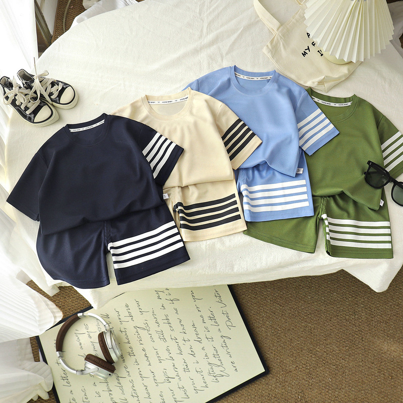 Factory Wholesale Boys Casual Summer Clothing