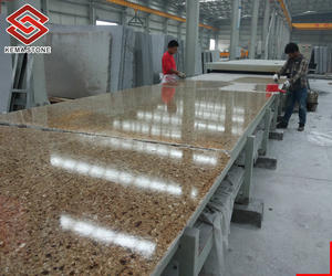 Encimeras de Cocina y Tocadores de Granito Dorado Brasileño Prefabricados al por Mayor - Product Image 4