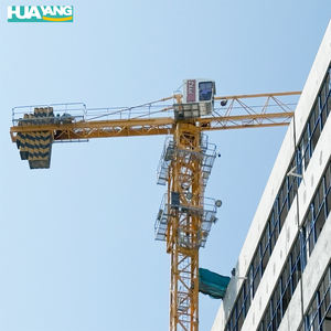 رافعة علوية مسطحة قابلة للطي ذاتية الإنشاء لتشييد المباني ، رافعة برجية مستعملة - Product Image 5