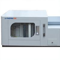 Machine de test automatique du soufre YX-DL8500 avec four de pyrolyse intégré, cellule électrolytique, AC220V 3kW, usage en laboratoire, 0,001%, garantie 1 an, IP65