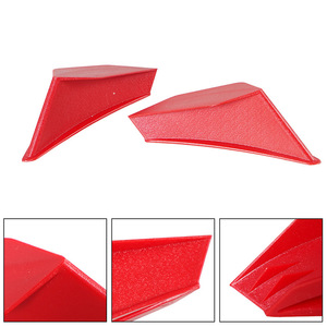 Alerón de Motocicleta de Plástico Rojo, Azul, Negro y Blanco para Carenado de Moto de Calle, Piezas MP 1096 - Product Image 5
