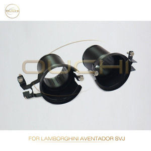 Puntas de Escape Negras para Lamborghini <span class=keywords><strong>Aventador</strong></span> <span class=keywords><strong>SVJ</strong></span>, Puntas de Acero Inoxidable, Piezas de Rendimiento Automotriz, Tubos de Escape - Product Image 3