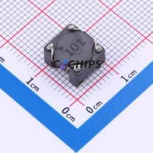 YLCM1006C-101T Common Mode <b>Filter</b> SMD-4P,10x8.7mm <b>RF</b> ( Number of Channels: 2 )( Dielectric Strength: 1kV )( Rated Current: 3A ) - Product Image 1