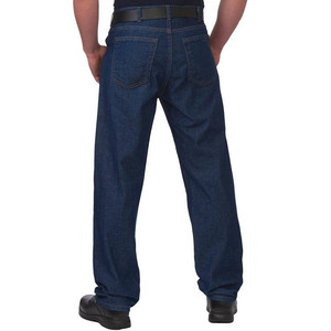 2019 High Quality FR Prewashed 100% Cotton Man <strong>Work</strong> Wear Pants Relaxed Straight 4-Pocket <strong>Jean</strong> - Product Image 3