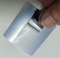 50 #   Étiquettes thermiques autocollantes en rouleau pour imprimante Niimbot, en PET argenté mat, imperméables, résistantes à l'huile et aux rayures
