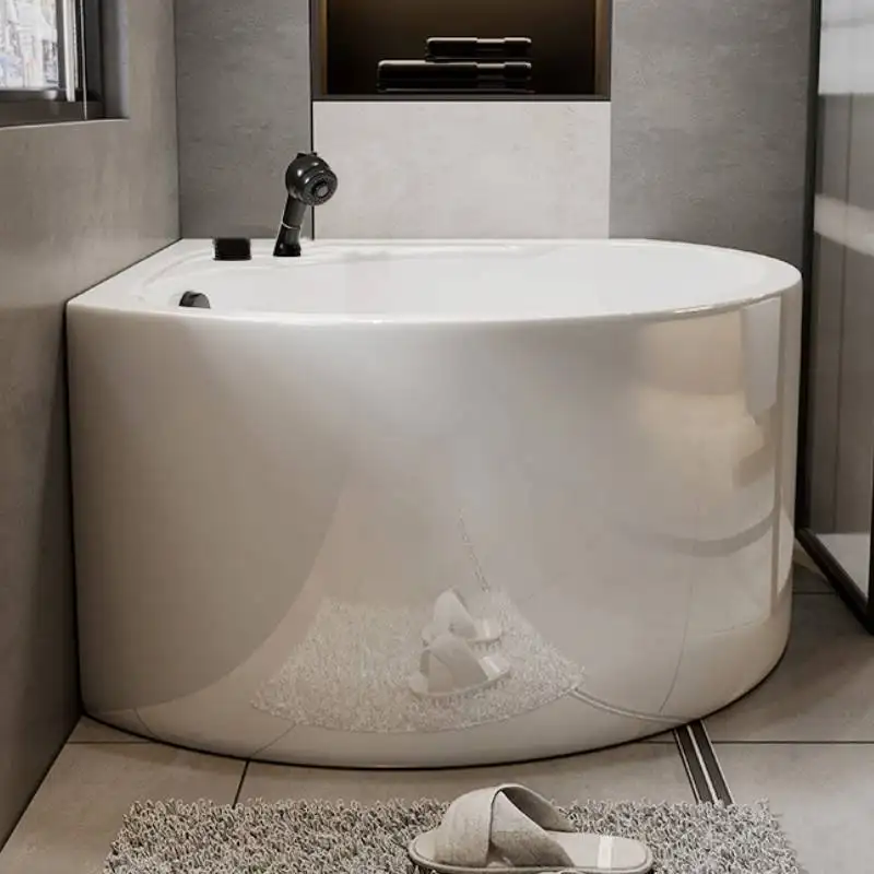 ICEGALAX bak pijat Jepang seksi cerdas, bak mandi berdiri bebas dengan tempat duduk mewah untuk Spa panas