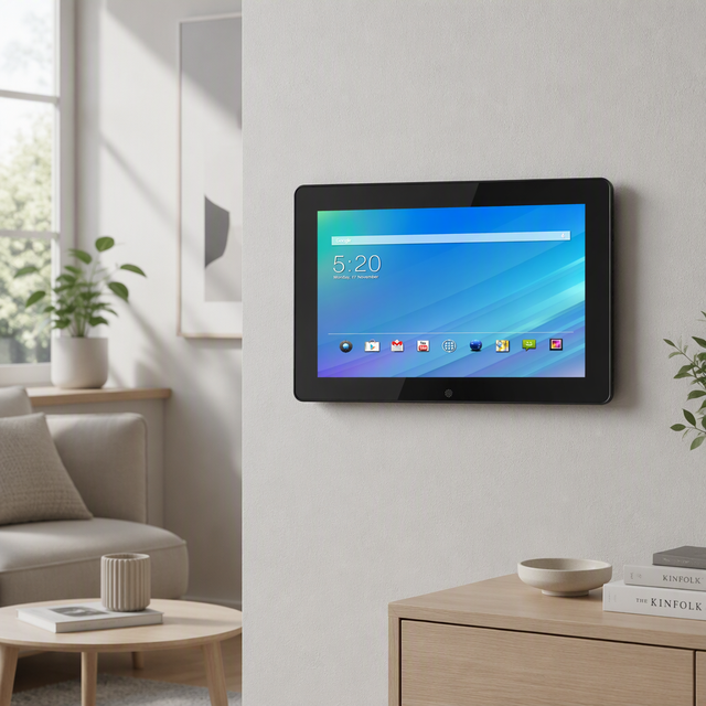 Factory OEM 12.1 Inch Android POE Tablet Wall Mount Touch Screen RK3566 WiFi Display Panel
