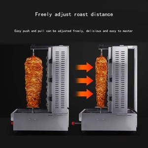 Automático Doner Kebab Robot Maker Making Shawarma Machine Grill Gas Chawarma eléctrico para la venta - Product Image 3