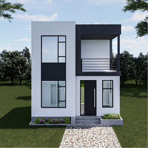 Villa Moderna a Due Piani e Casa Appartamento Prefabbricata con Struttura in Acciaio Leggero <span class=keywords><strong>Design</strong></span> Modulare - Product Image 2