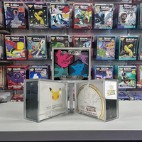 Vitrine moderne en acrylique de 5 mm d'épaisseur, résistante aux UV, pour l'affichage et le stockage des boîtes Elite Trainer Box (ETB)