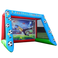 PVC gonflable football fusillade Sports de plein air Football coup de pied jeu cible football tirer sur gonflable football tir porte