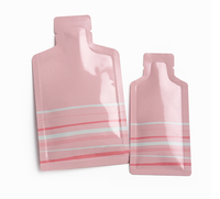 Sachets d'emballage personnalisés en forme de bouteille pour échantillons miniatures de 5 ml, 10 ml, 20 ml, 30 ml – Idéal pour gel énergétique, miel et liquides