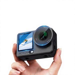 Logo/emballage personnalisés disponibles : Lot de 2 films protecteurs d'écran en verre trempé 9H HD résistant aux rayures pour DJI Action 6 - Product Image 1