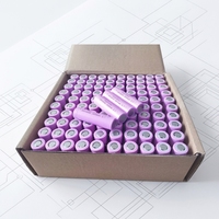 Batería Recargable de Estado Sólido 18650 de 2600-3500mAh y 3.7V con 1000 Ciclos, Certificación CE, para Linternas y Electrónica DIY de Alto Rendimiento