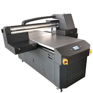 Desain baru A1 plus 7010 3 kepala Tx800 Digital UV Flatbed Printer dengan pernis dan tinta putih