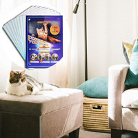 Abendo Star Products 8 feuilles ruban Anti-chat Double face, taille personnalisée, ruban Anti-griffes pour chats, 2023