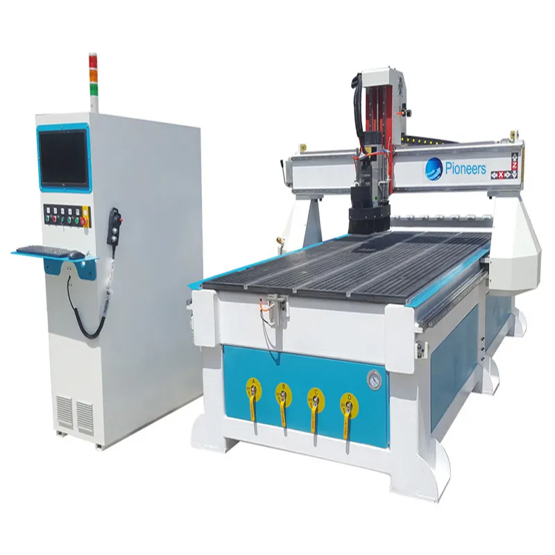 China Jinan Supplier 1325C 1530C 2040C ATC 3D Wood Carving CNC Router on Promotion Top selling ATC CNC Machine Price List pionee