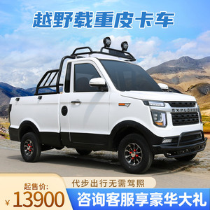 Pickup Elettrico Monofila con Batteria al Litio, Veicolo Ibrido Benzina-Elettrico per Uso Domestico - Product Image 2