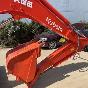 Excavadora usada Kubota KX185 Excavadora de orugas Miniexcavadora de segunda mano KUBOTA KX155 KX163 KX165 KX183 KX185 en stock para la venta - Product Image 6