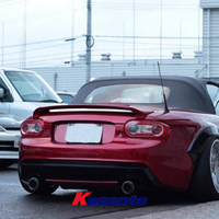 Aile de becquet de coffre Style RBK pour Mazda Miata MX5 NC NCEC Soft Top uniquement en Fiber de carbone remplacement de pare-chocs arrière Installation facile