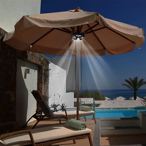 USB <span class=keywords><strong>Rechargeable</strong></span> 28 LED Patio Parapluie Lumières Étanche <span class=keywords><strong>Sans</strong></span> <span class=keywords><strong>Fil</strong></span> 3 Modes Tente Parasol Lampe pour Jardin Camping En Plein Air - Product Image 6